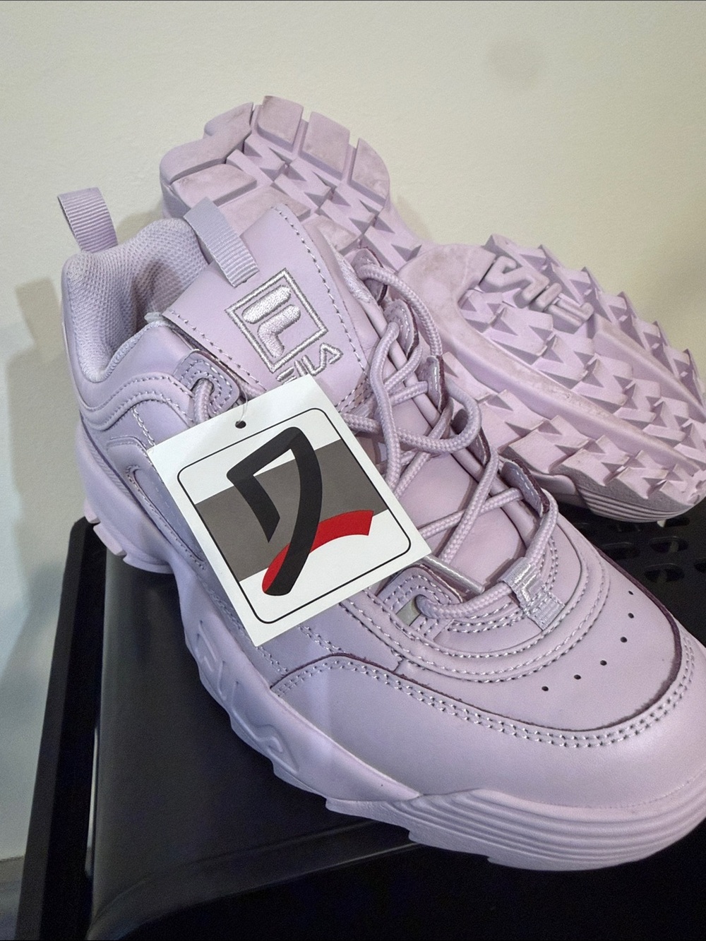 Fila Women's Chunky Sneaker in Lavender
